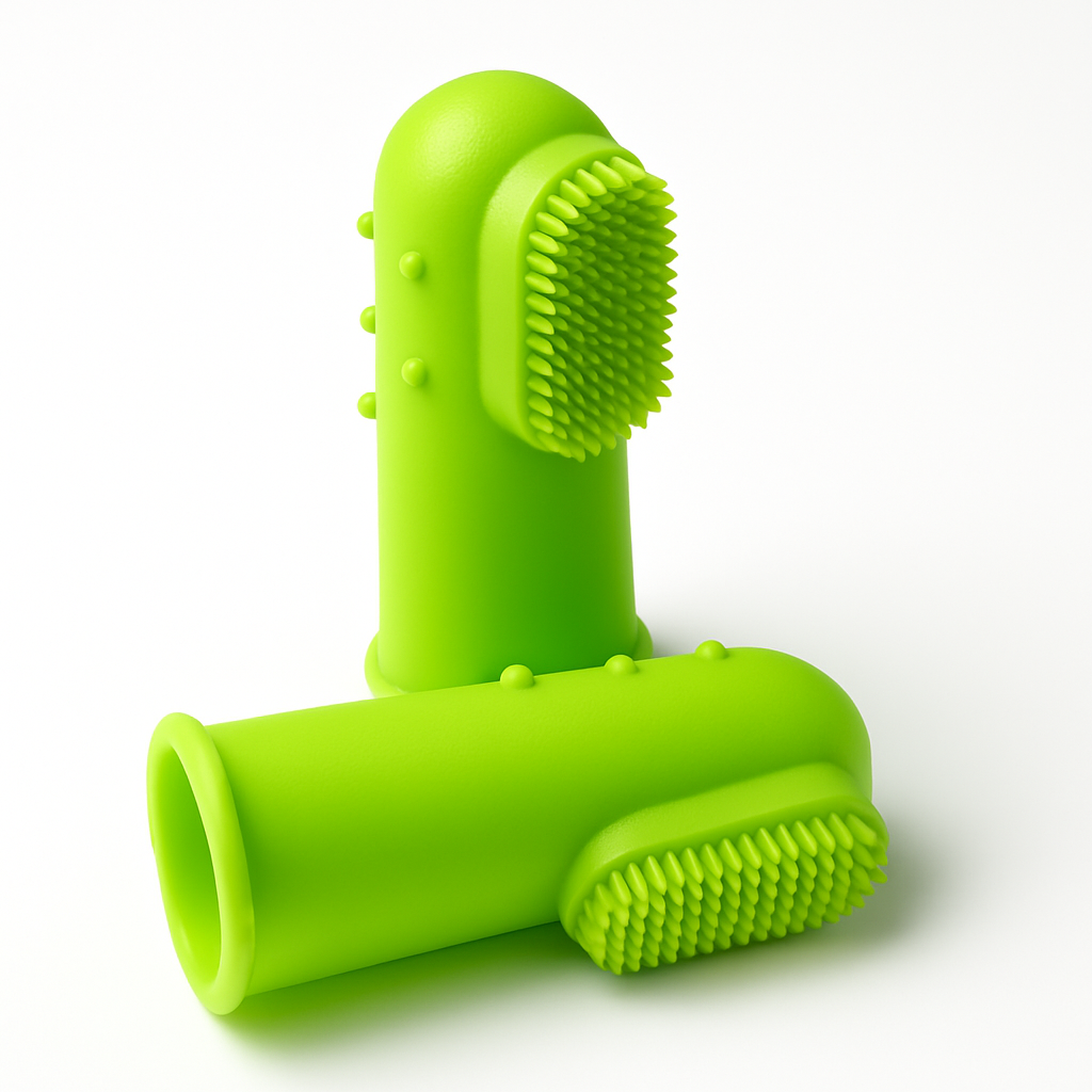 Silicone Finger Toothbrush for Pets - Safe and Non-Toxic