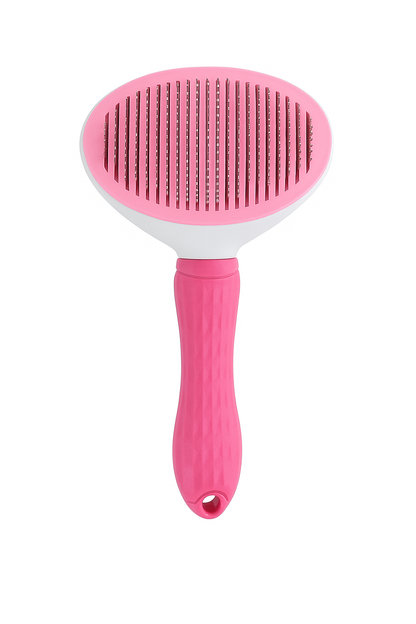 Dog and Cat Grooming Comb with Automatic Hair Brush