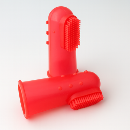 Silicone Finger Toothbrush for Pets - Safe and Non-Toxic