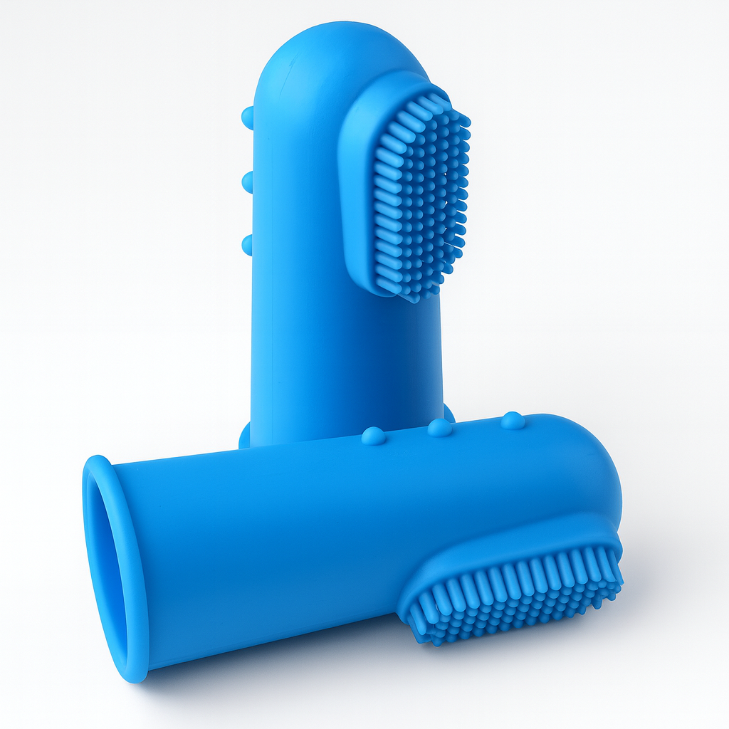 Silicone Finger Toothbrush for Pets - Safe and Non-Toxic